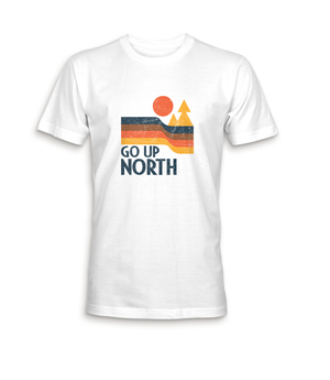 RED BARN GO UP NORTH T-SHIRT