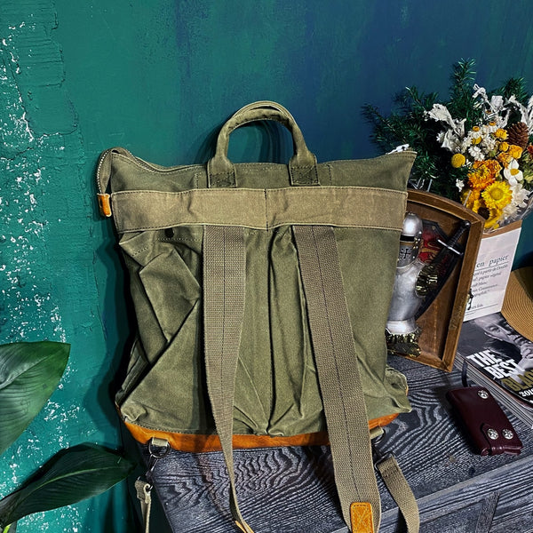 Recycled Military Bags ~ Sustainable Upcycled Military Canvas Bags